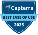 Reconocimiento Capterra a la mejor Facilidad de uso 2025