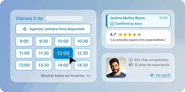 Imagen funcionalidades importantes del portal