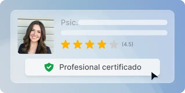 Profesionales certificados y verificados por instituciones reconocidas