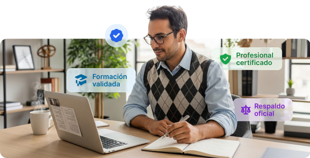 Psicólogos certificados y verificados por instituciones reconocidas